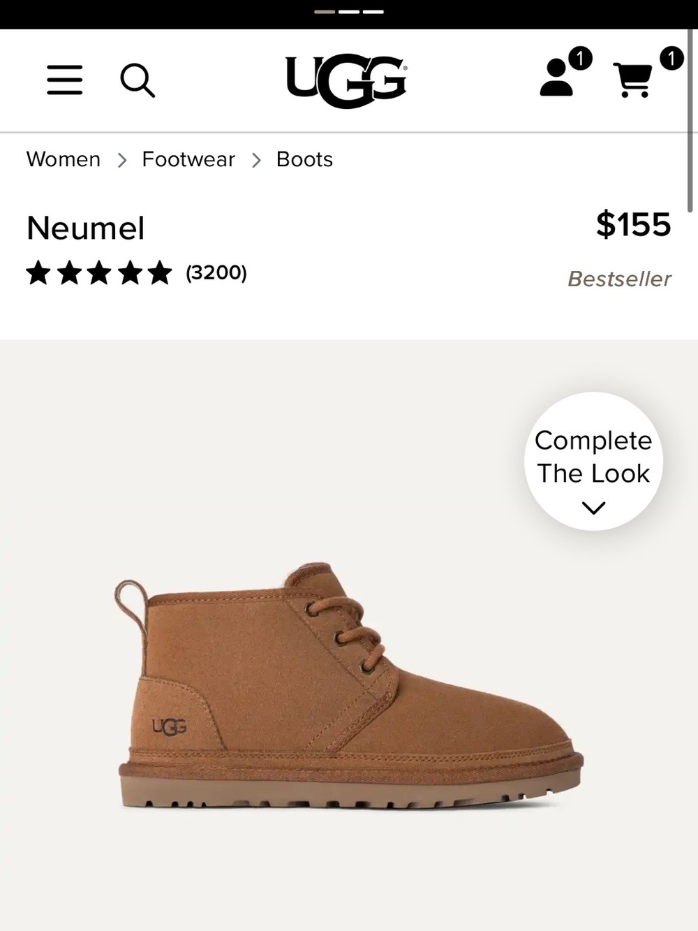 UGG Women’s Neumel Boots - Picture 9 of 9